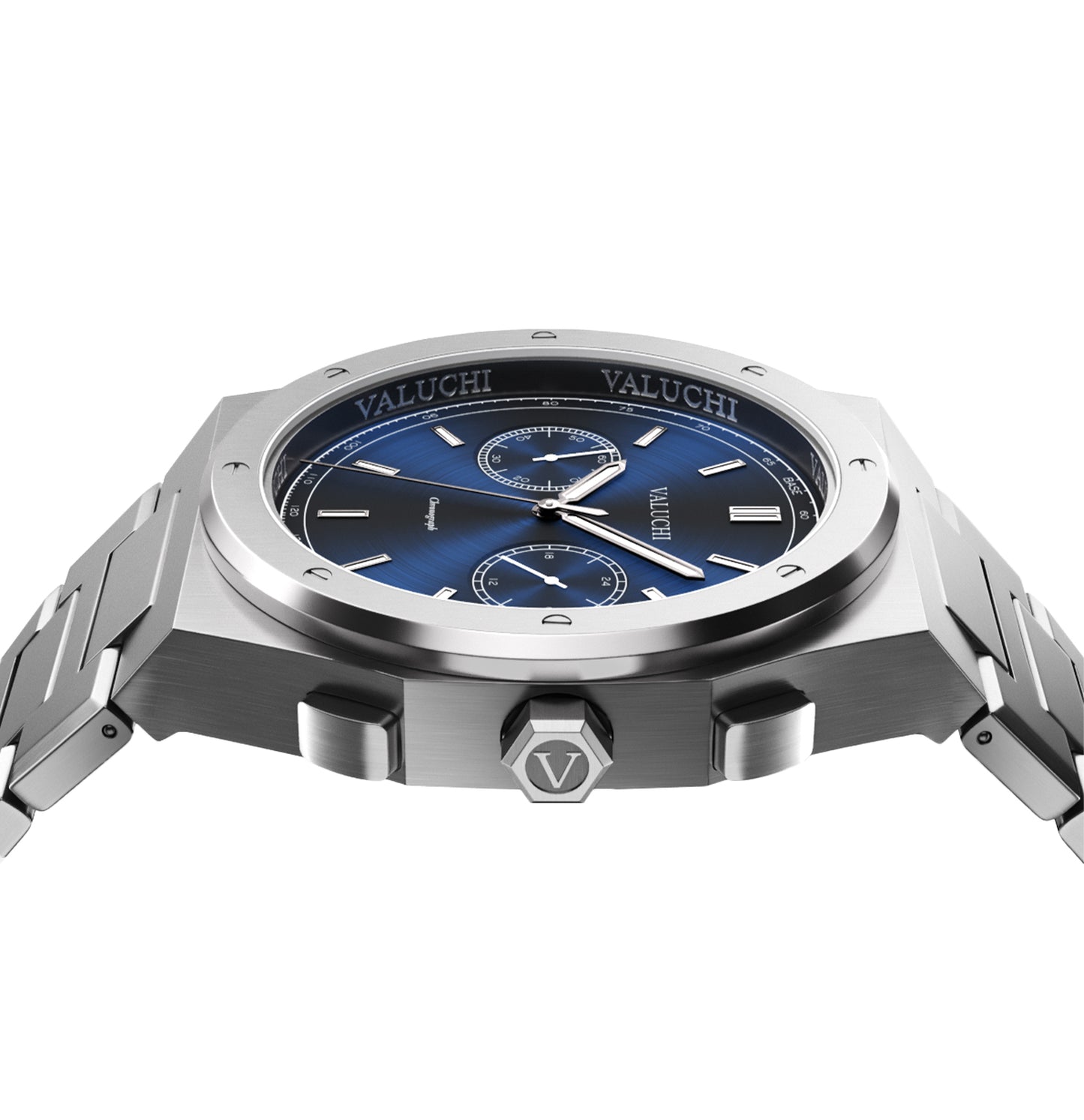 Chronograph - Silver Blue
