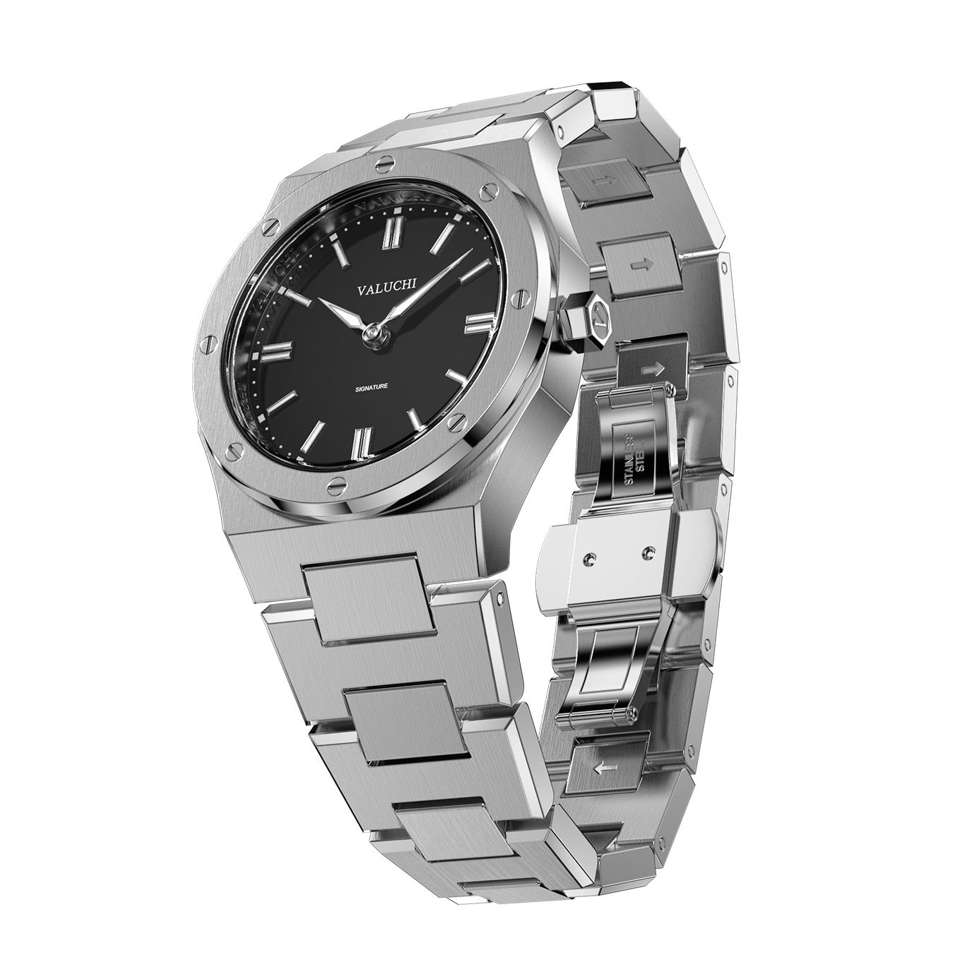 Signature - Silver Black