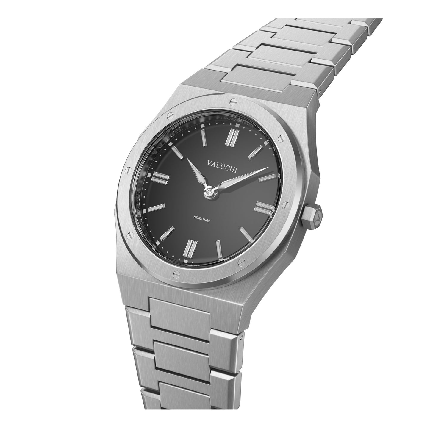 Signature - Silver Black
