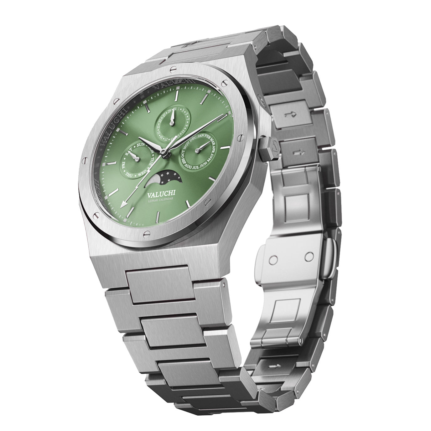 Lunar Calendar - Silver Green