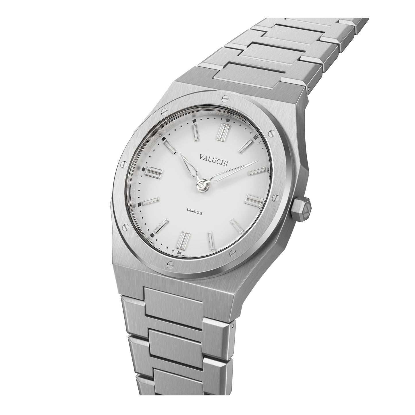 Signature - Silver White