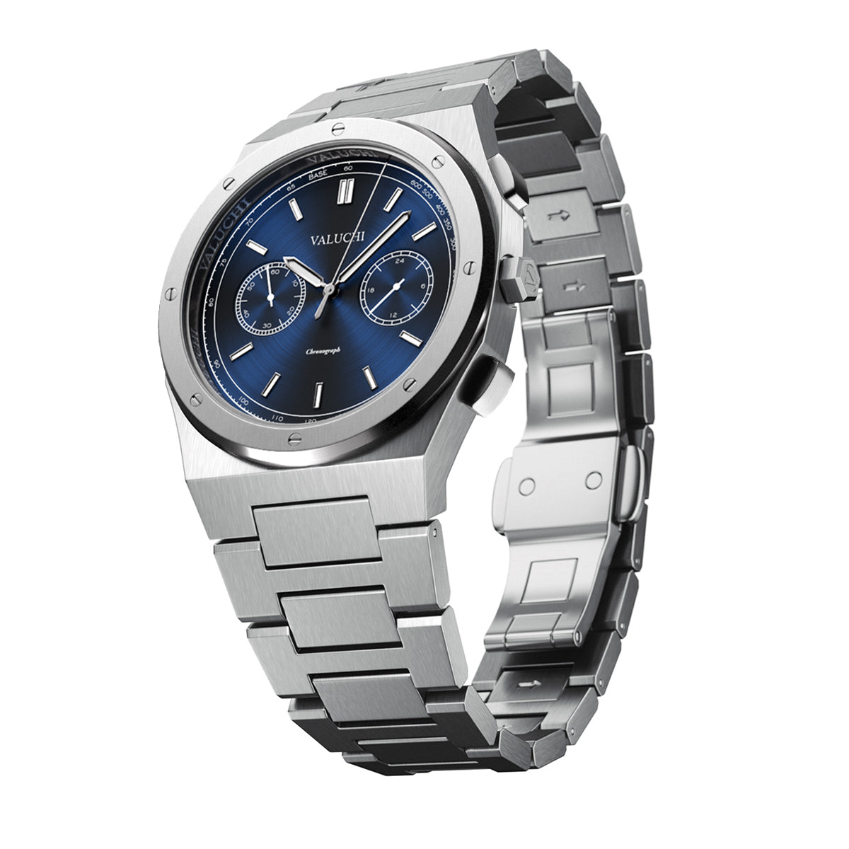 Chronograph - Silver Blue